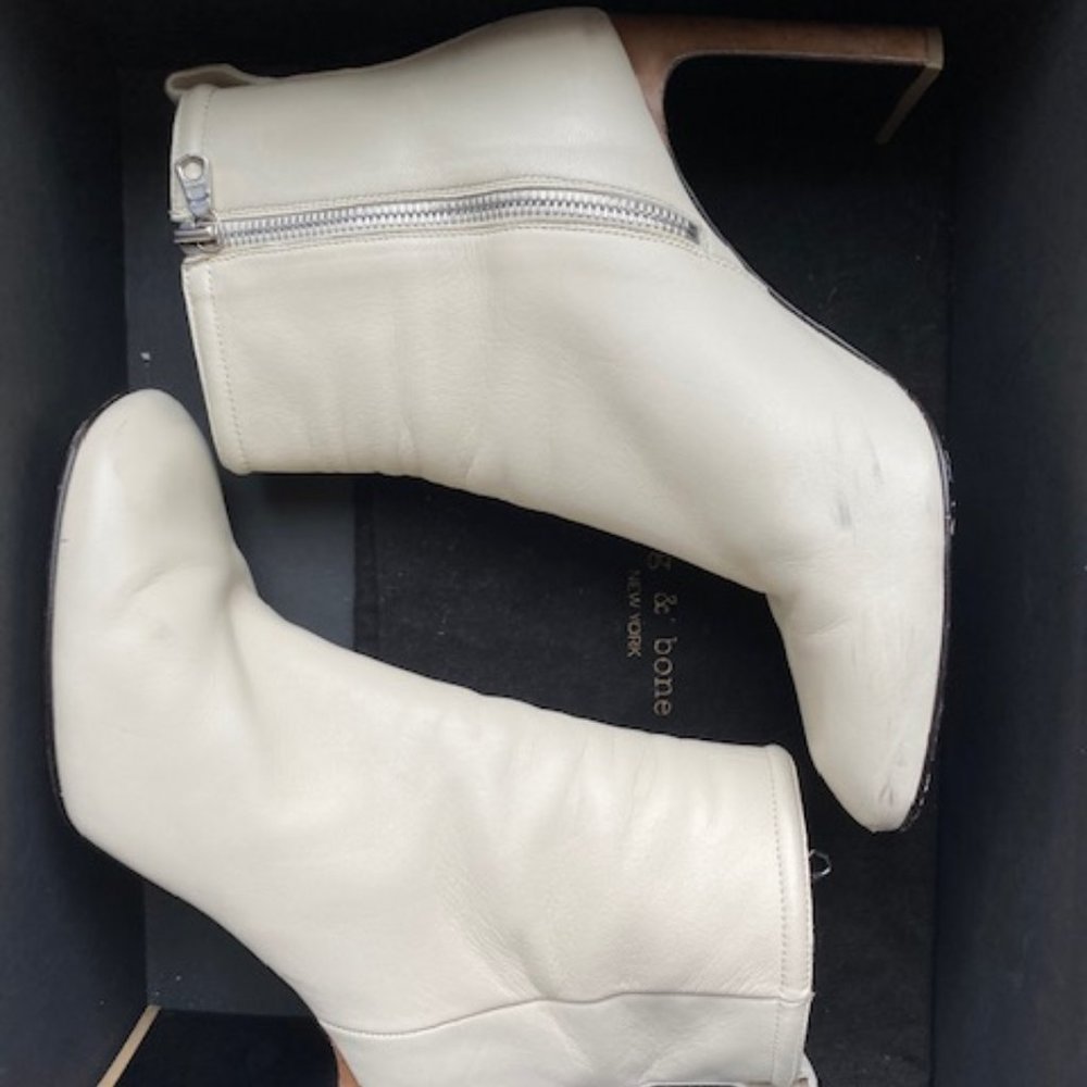 RAG & BONE Ellis boot—ivory - Picture 3 of 7